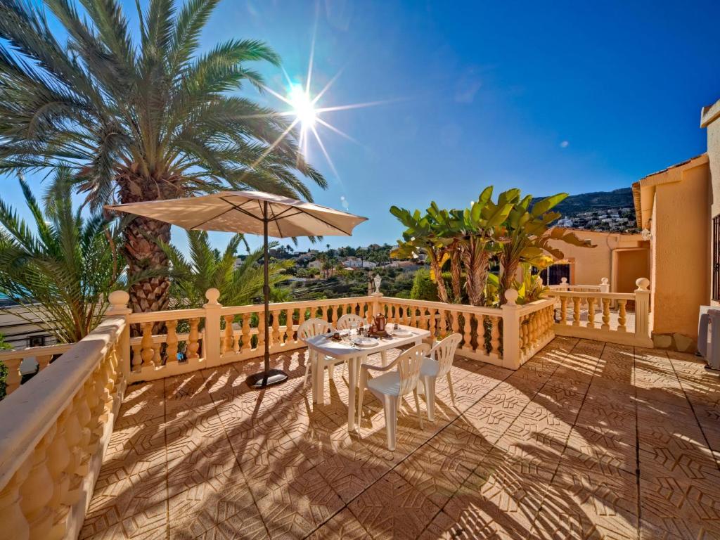 Balkón nebo terasa v ubytování Apartment Canuta Baja-1 by Interhome