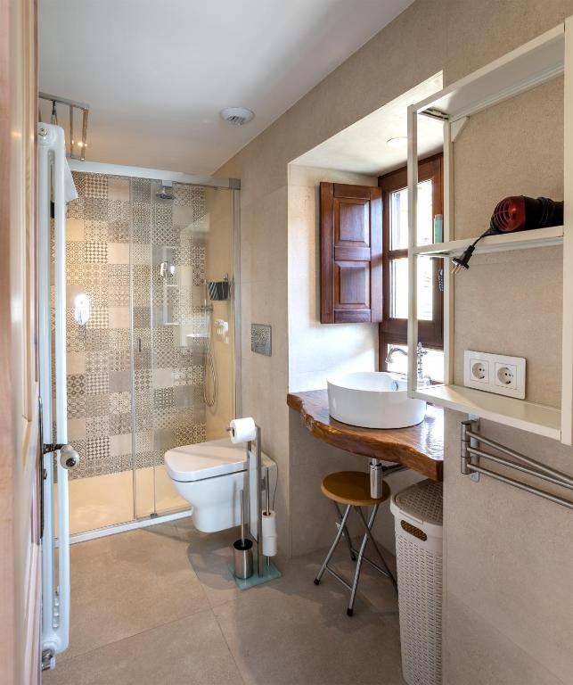 Koupelna v ubytování Apartamentos Los Edules