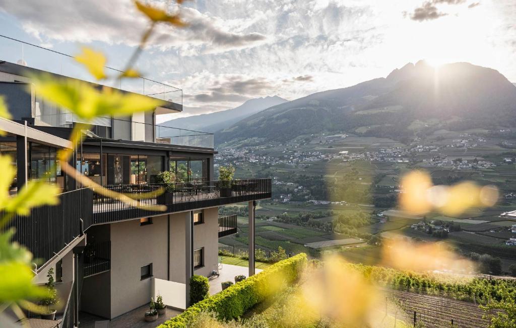 Nespecifikovaný výhled na hory nebo výhled na hory při pohledu z bed and breakfast