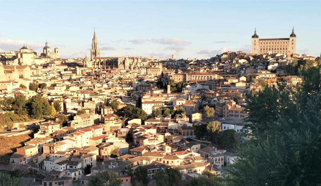 Výhľad na mesto Toledo alebo výhľad na mesto priamo z dovolenkového domu