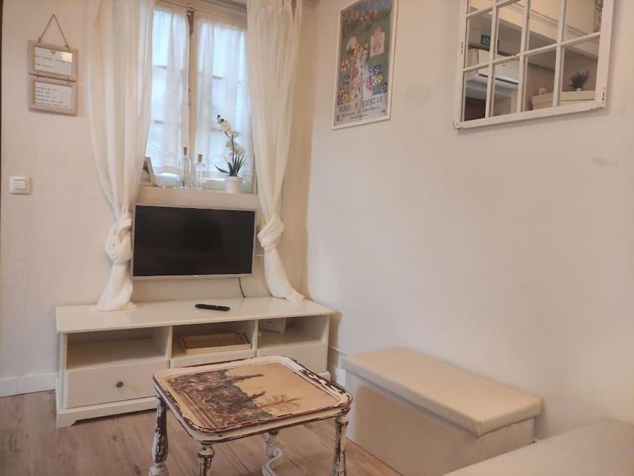 TV a/nebo společenská místnost v ubytování Arte de la Seda II