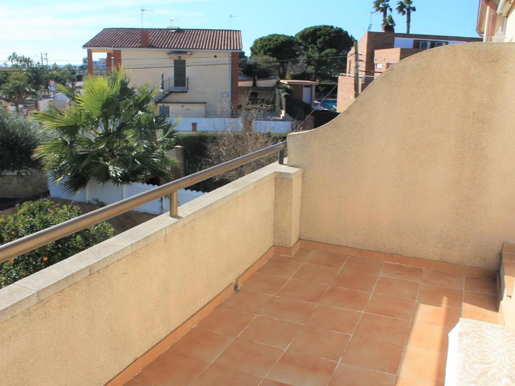 Balkón alebo terasa v ubytovaní Suitur casa baquera en la playa larga roda de bará