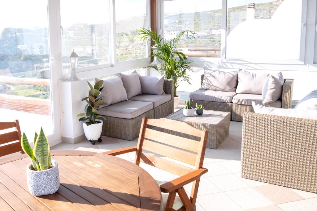 Posezení v ubytování Villa Vista