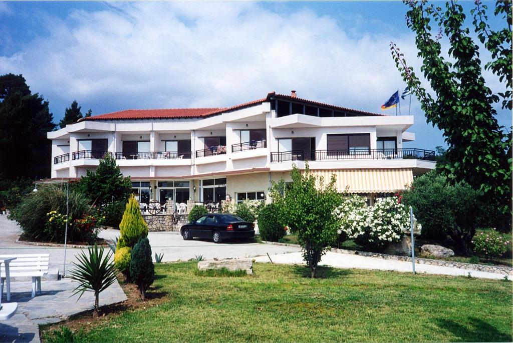 Zahrada ubytování Hotel Pashos