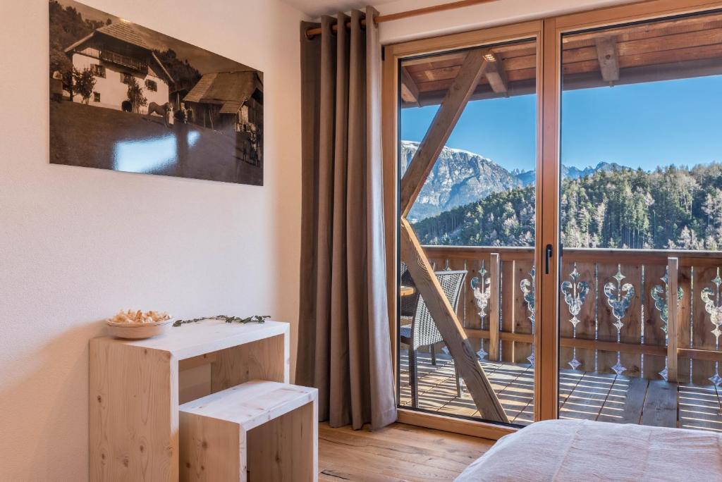 Nespecifikovaný výhled na hory nebo výhled na hory při pohledu z apartmánu