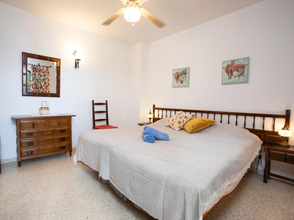 Posteľ alebo postele v izbe v ubytovaní Holiday Home Casita Feliz by Interhome