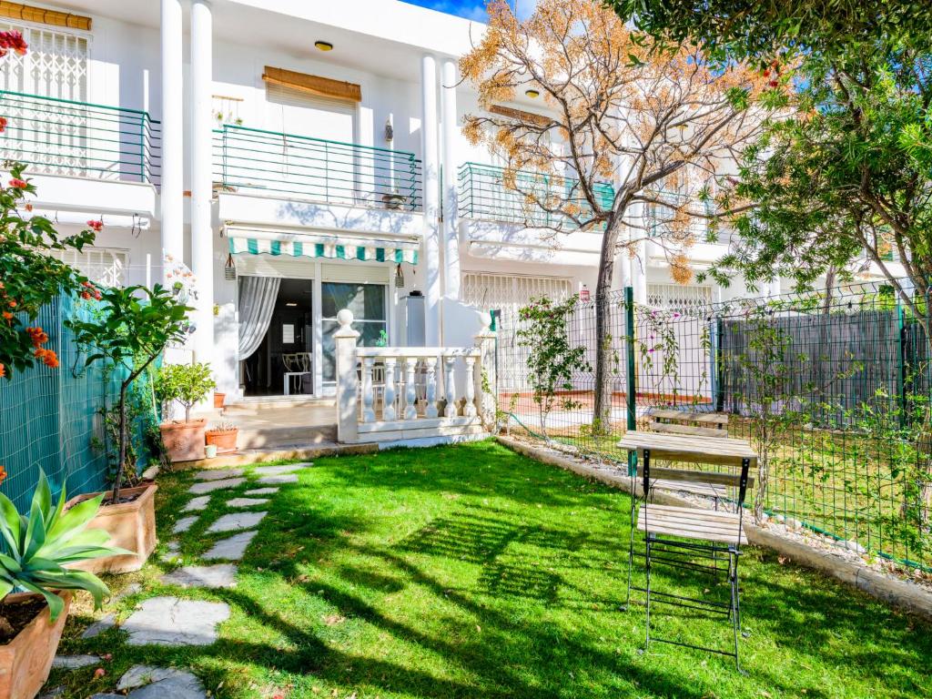 A garden outside Holiday Home Brisa Mar by Interhome
