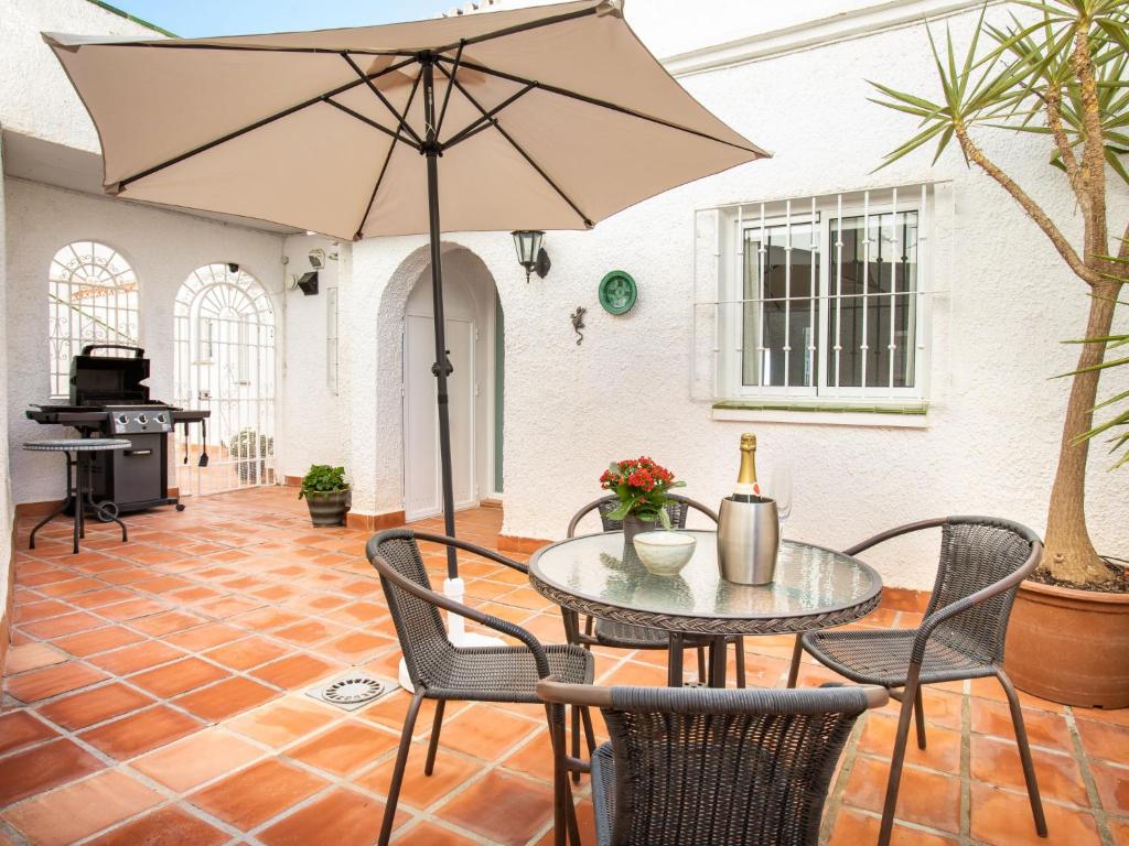A patio or other outdoor area at Apartment Pinsapos by Interhome
