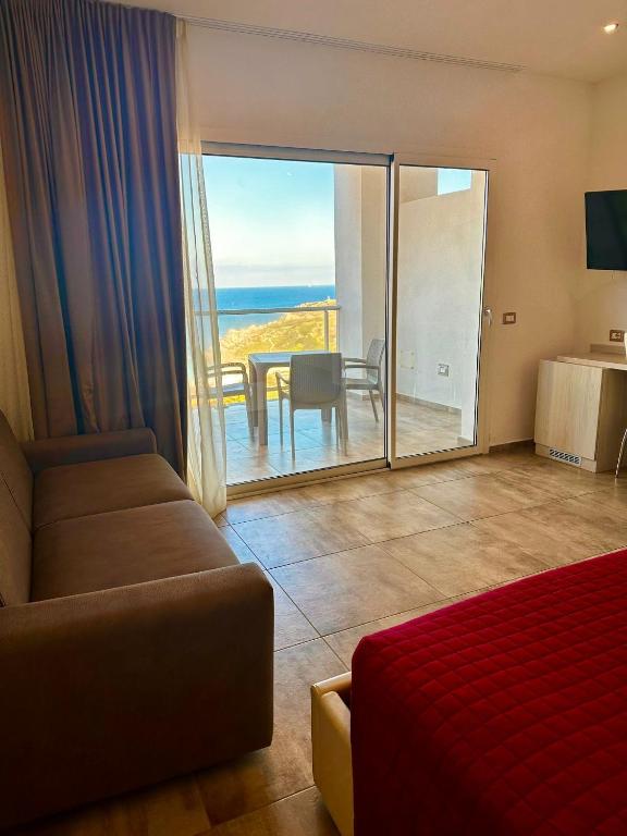 Posezení v ubytování Hotel La Contessa