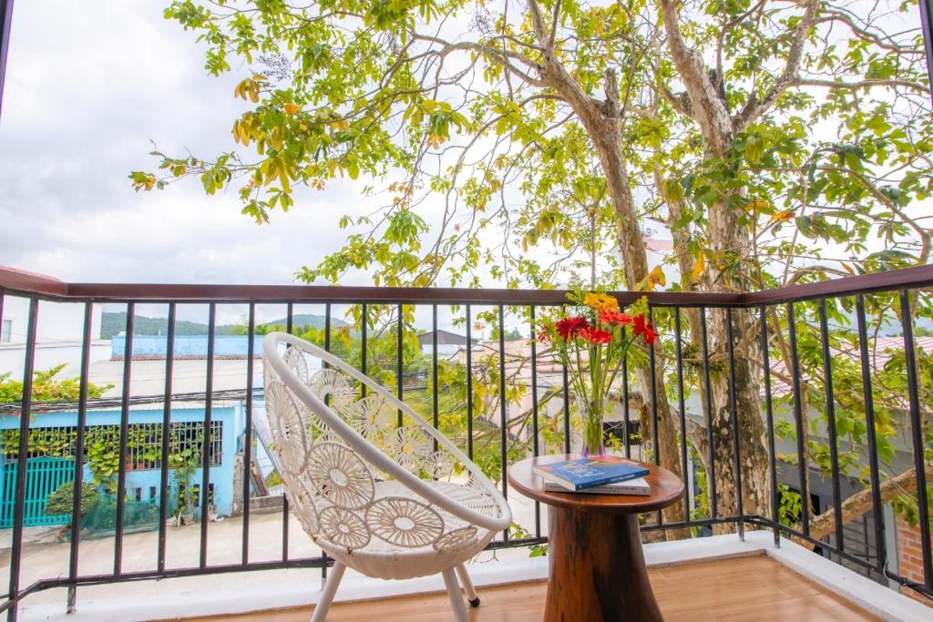Ban công/sân hiên tại Hung Vuong Resort