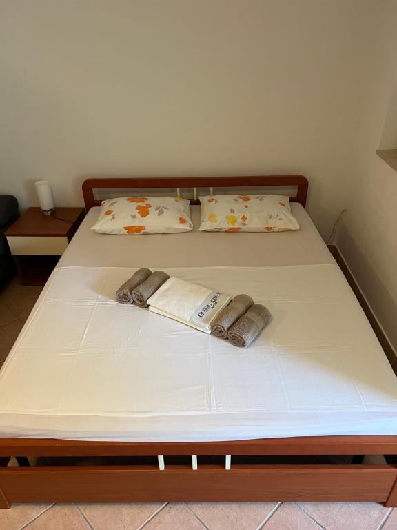 Posteľ alebo postele v izbe v ubytovaní Mario Apartment