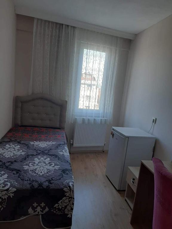 Säng eller sängar i ett rum på Private Room in Istanbul #70