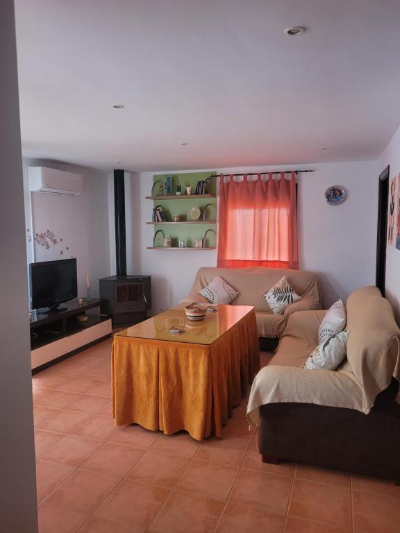 Posezení v ubytování Apartamento la alberca 3