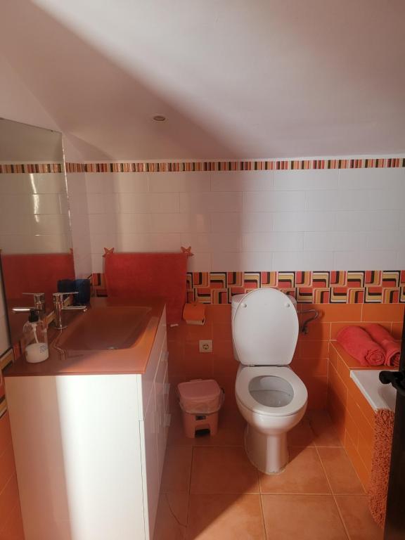 Koupelna v ubytování Apartamento la alberca 3