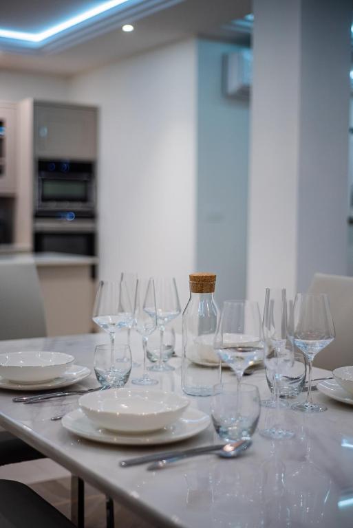 Kuchyňa alebo kuchynka v ubytovaní Apartamenty Rynek 7 by Hotel Żywiecki****