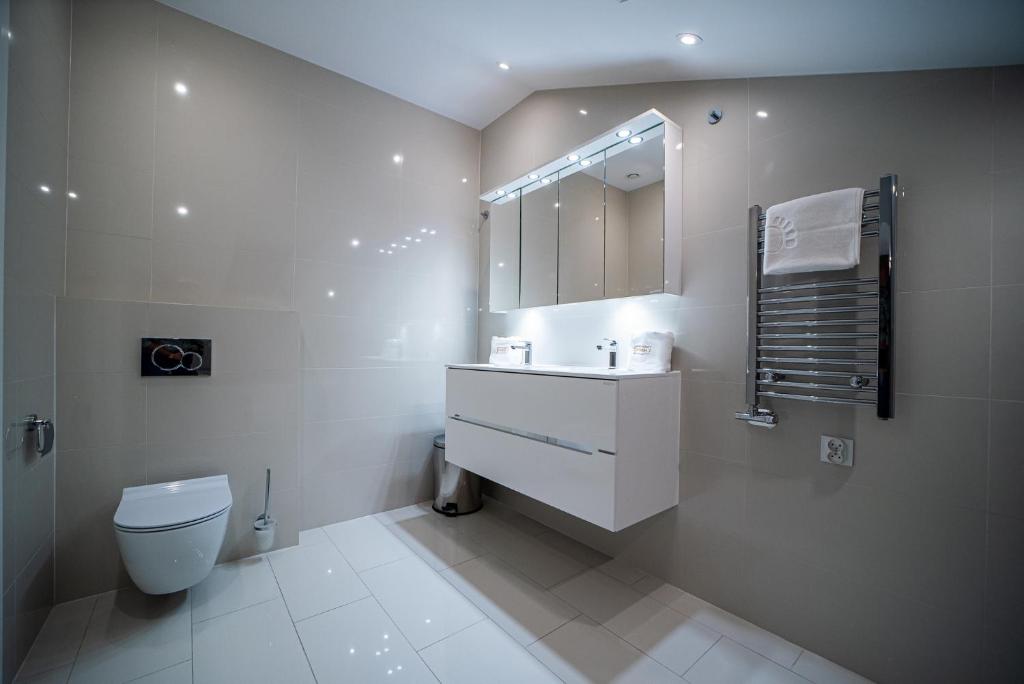 Kúpeľňa v ubytovaní Apartamenty Rynek 7 by Hotel Żywiecki****