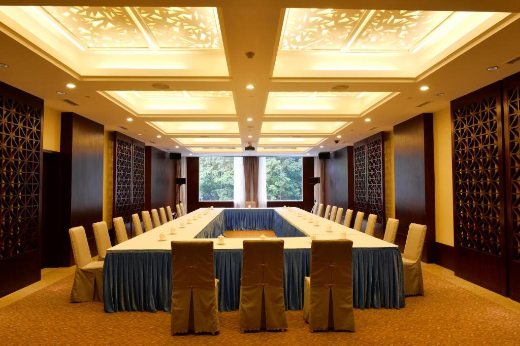 Konferenční prostory v ubytování Guangdong Yingbin Hotel-Free Canton Fair Shuttle Bus