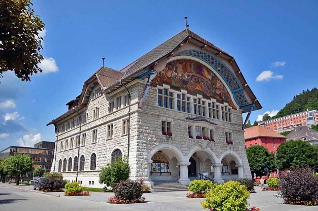 Budova, kde se apartmán nachází