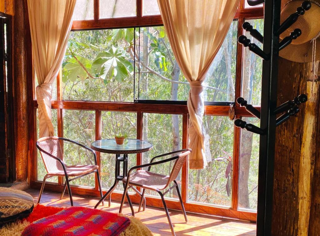Eco Quechua Lodge - Chambre Double Avec Vue En Montagne