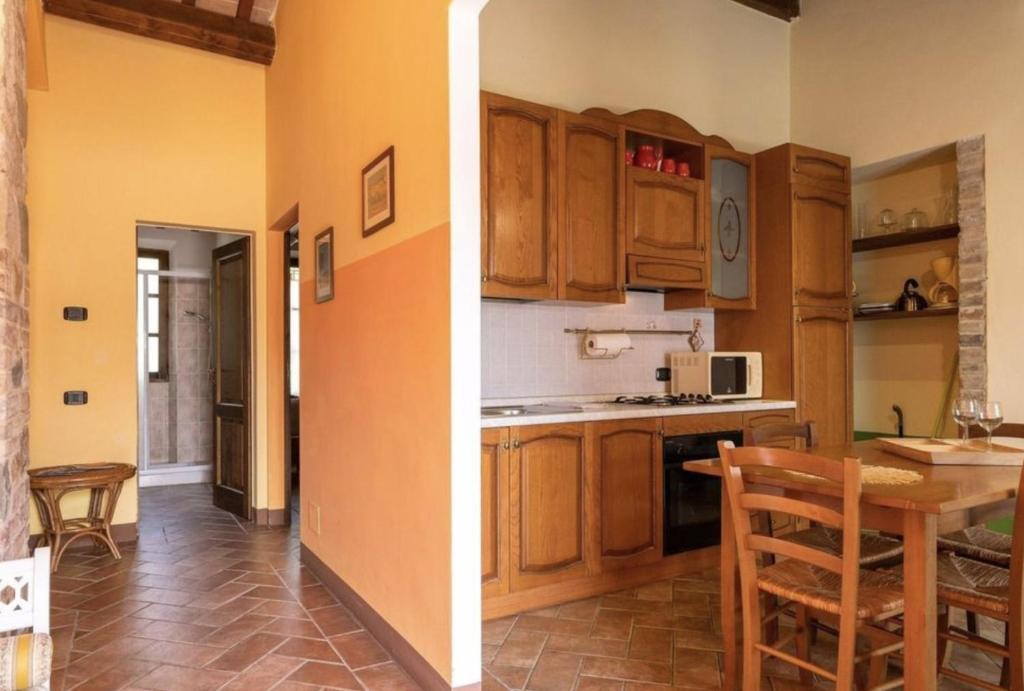 Cucina o angolo cottura di Il Vecchio Mulino Toscana