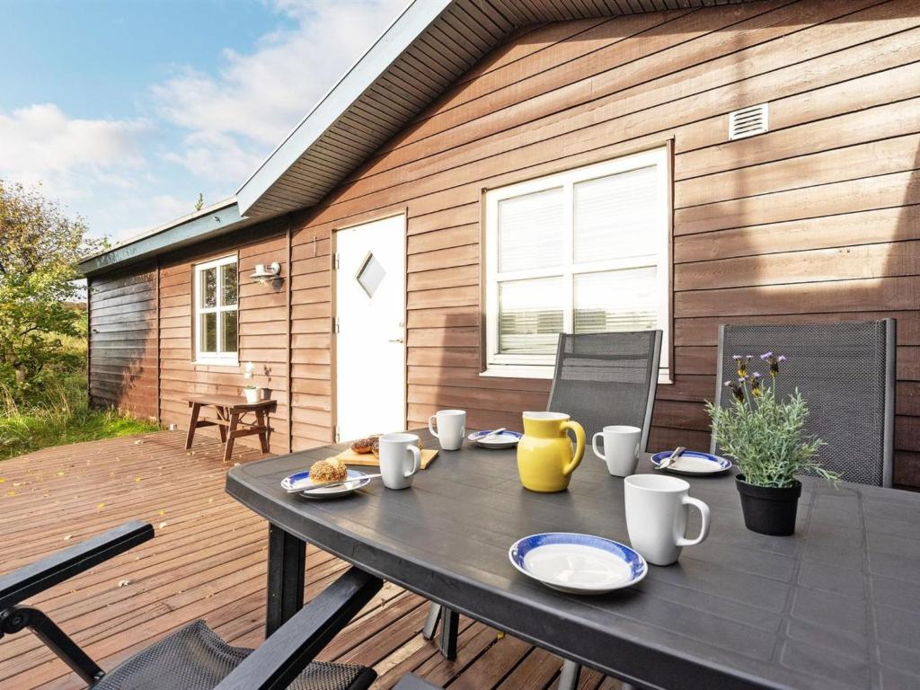Balkón nebo terasa v ubytování Holiday Home Asina - 400m from the sea by Interhome