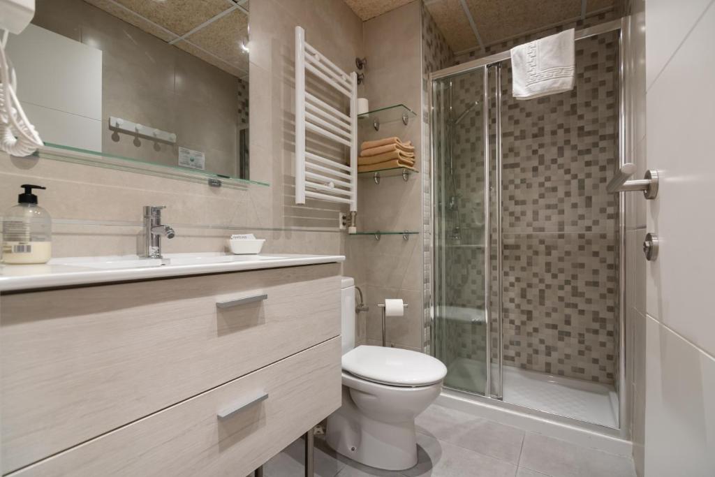 Kúpeľňa v ubytovaní Hostal House