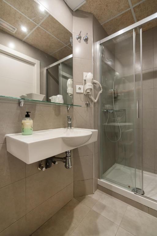 Kúpeľňa v ubytovaní Hostal House