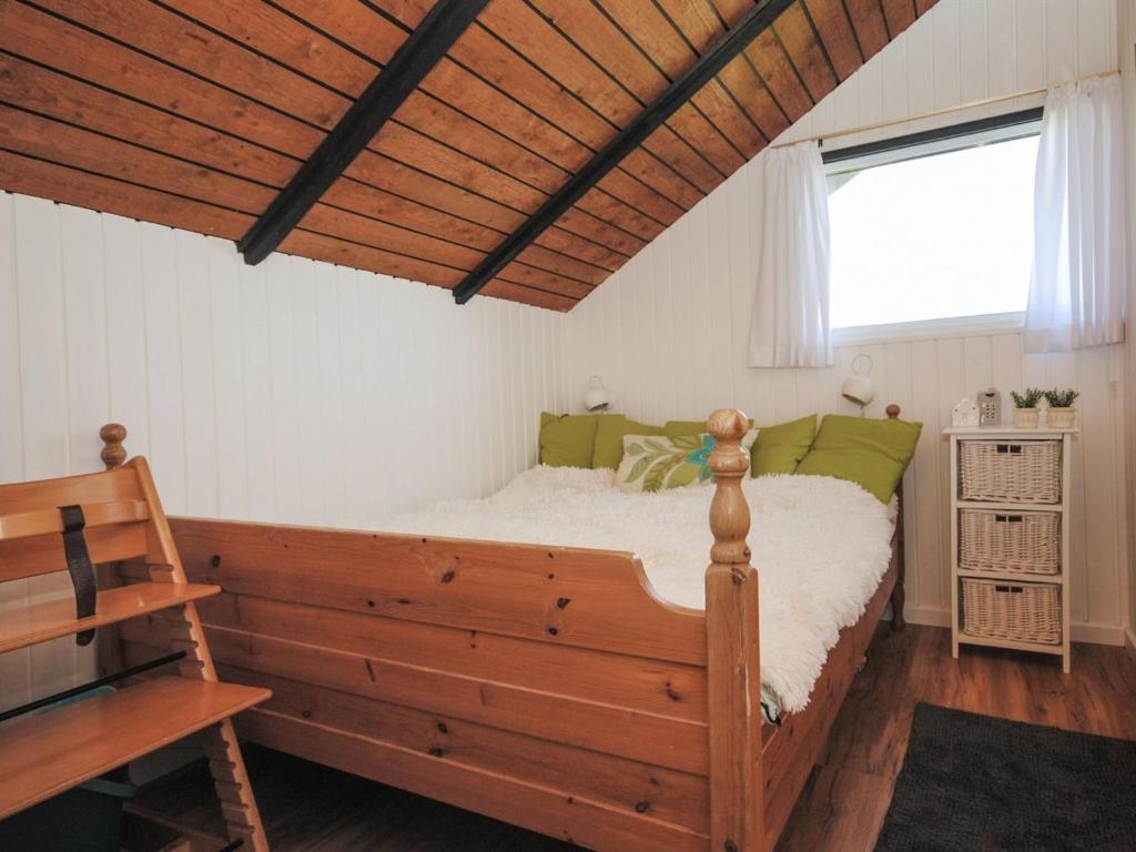 Postel nebo postele na pokoji v ubytování Holiday Home Sakulf - 600m from the sea by Interhome