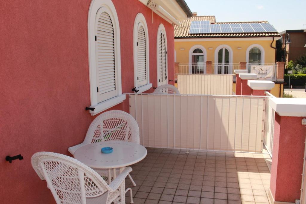 Balkón nebo terasa v ubytování La Piazzetta Affittacamere B&B