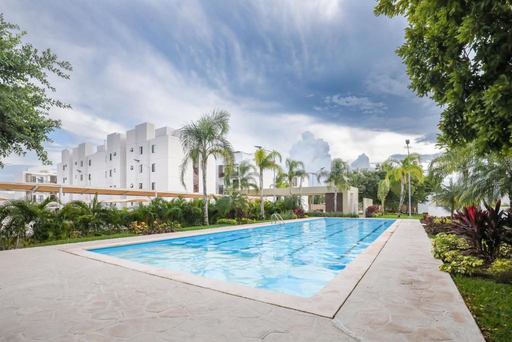 Departamento Lirios Residencial para 5 Alberca - Housity