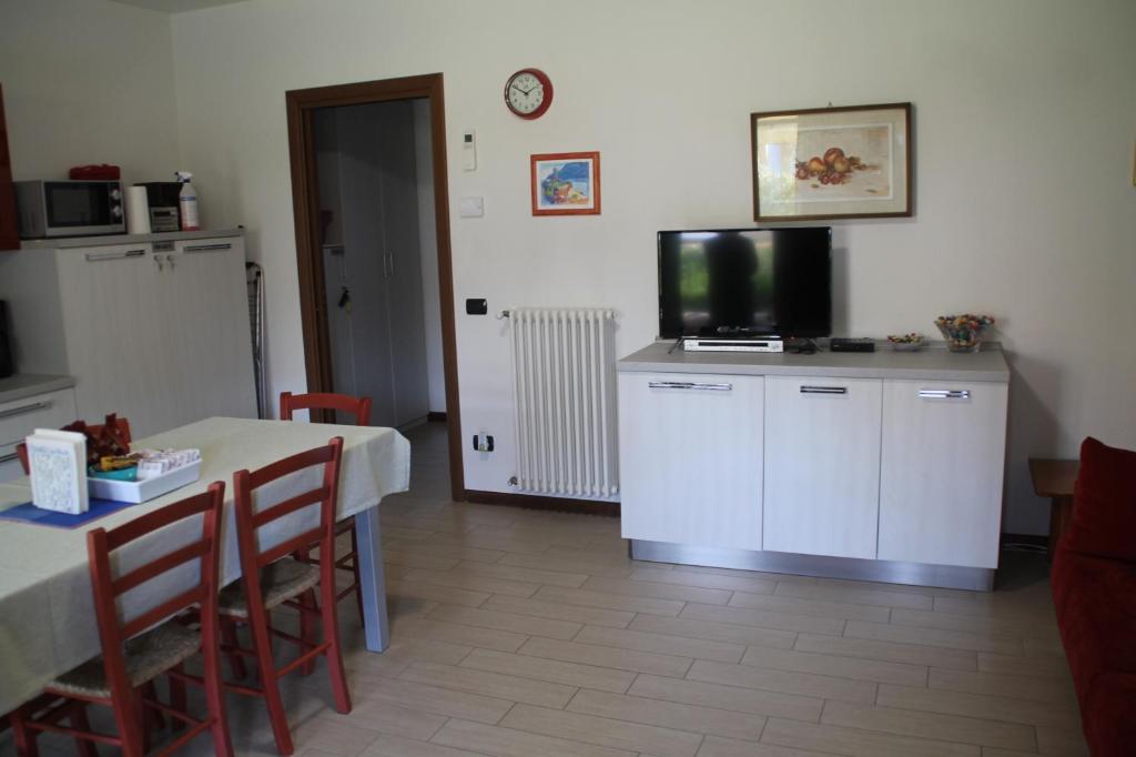 Kuchyň nebo kuchyňský kout v ubytování CASA VACANZE DA RIKI
