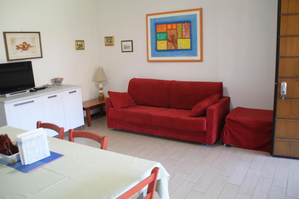 Posezení v ubytování CASA VACANZE DA RIKI