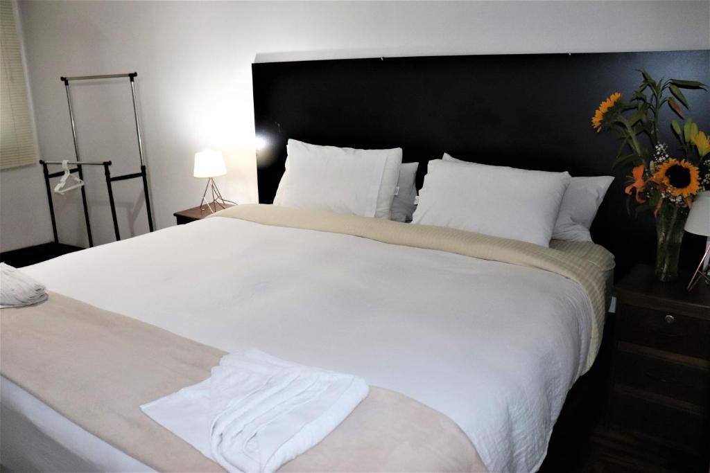 Katil atau katil-katil dalam bilik di Minidepartamento Arcopata
