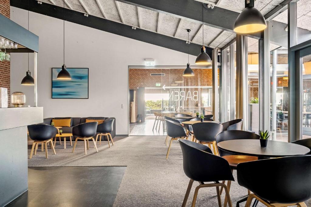 Un lugar para sentarse en Hotel Sonderborg Strand