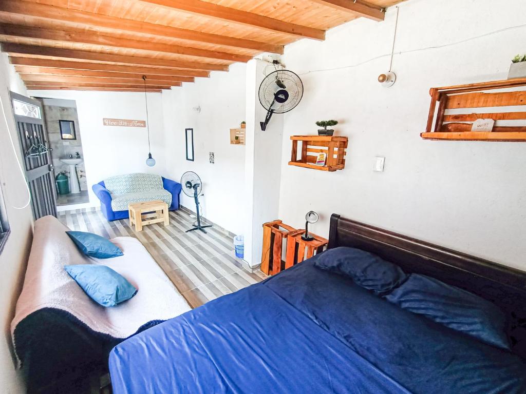Posezení v ubytování Casa Clandestina Guest House