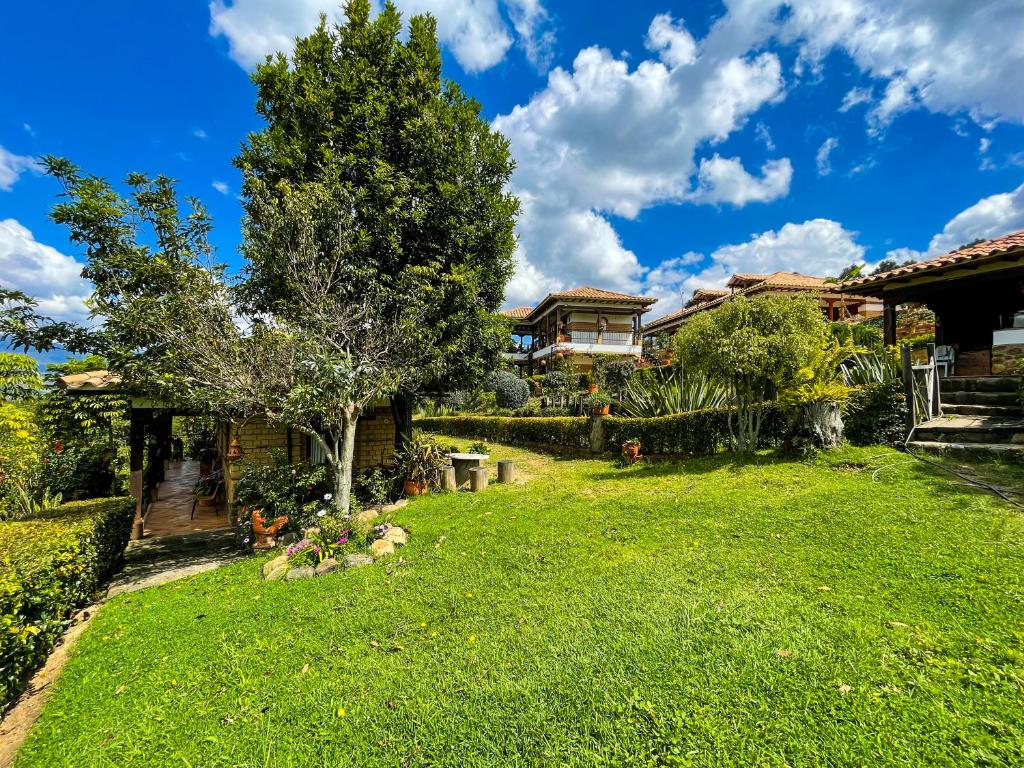 Zahrada ubytování Posada María del Carmen