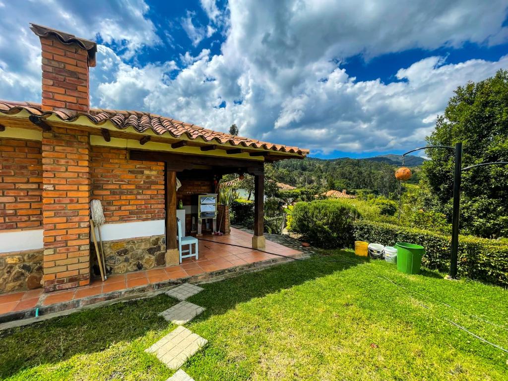 Zahrada ubytování Posada María del Carmen
