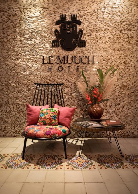 Posezení v ubytování Le Muuch Hotel Boutique