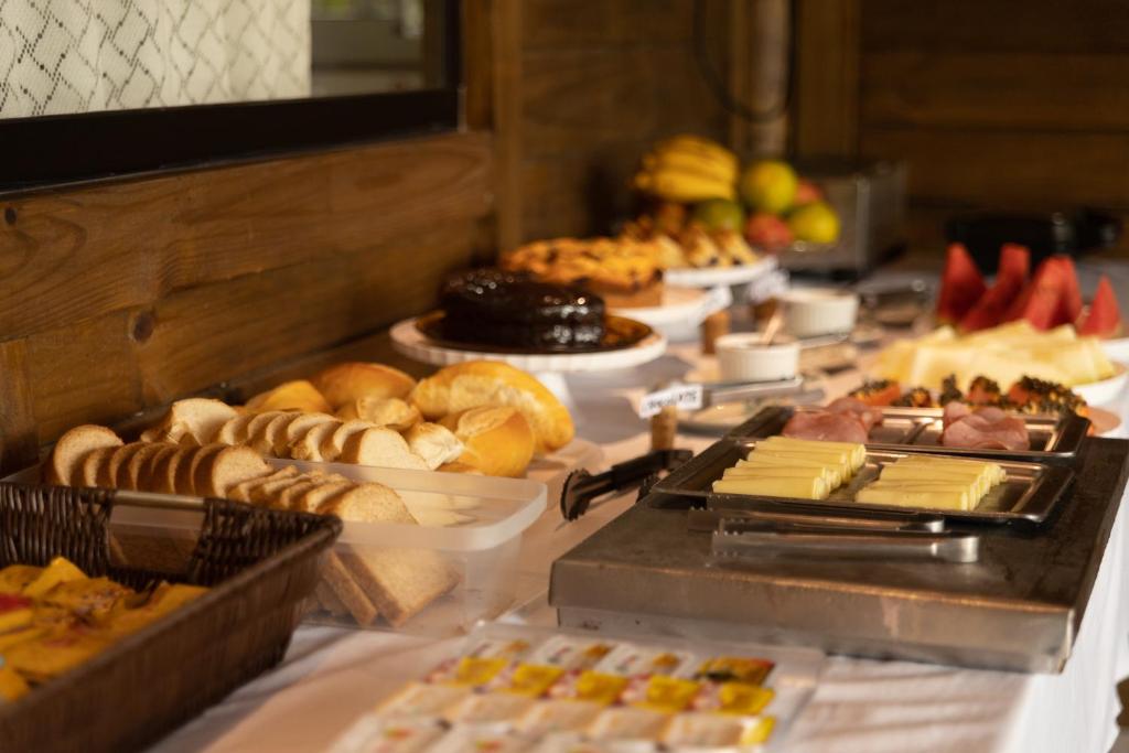 Comida in lodge ou em algum lugar perto