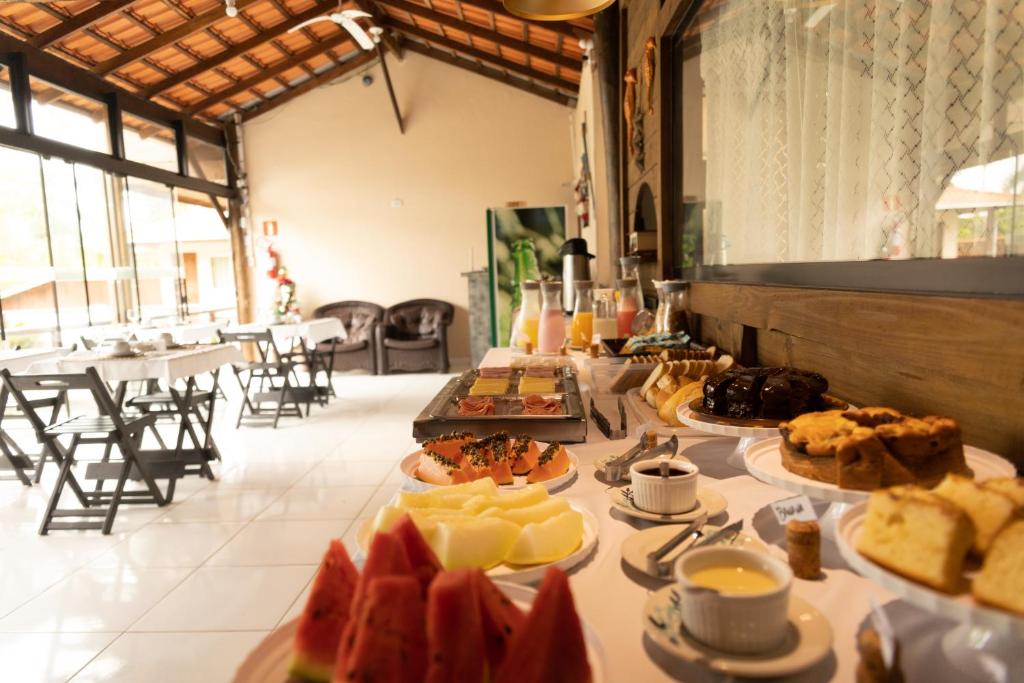 Comida in lodge ou em algum lugar perto