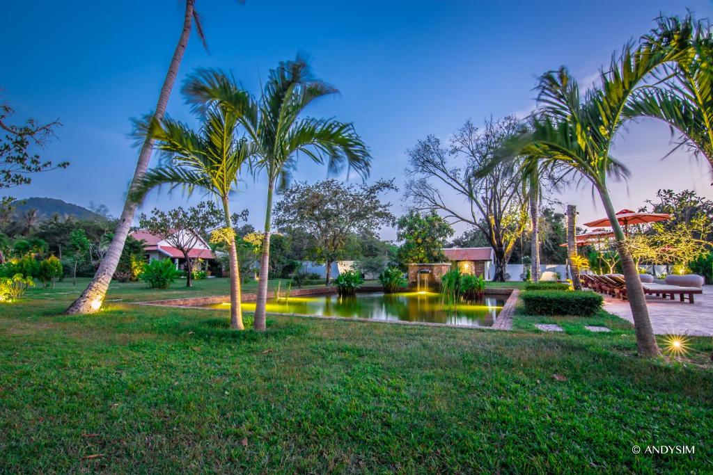 Zahrada ubytování Samanea Beach Resort & Spa