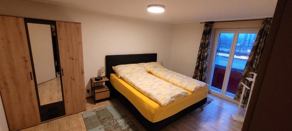 Postel nebo postele na pokoji v ubytování Hôtel Victoria