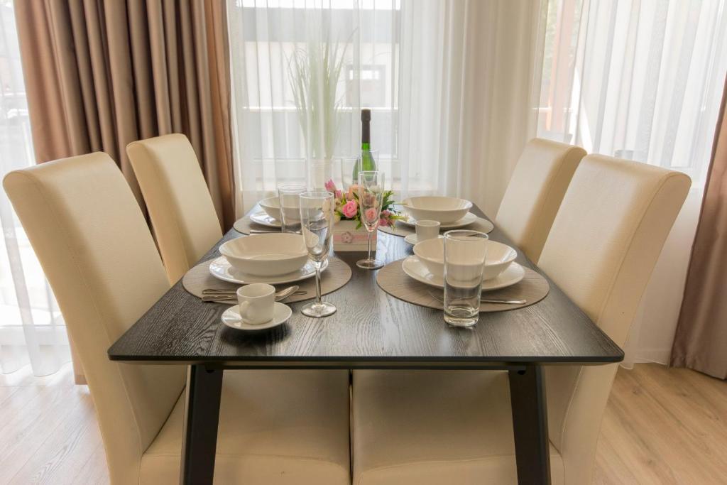 Część wypoczynkowa w obiekcie PontJó Apartman Miskolc