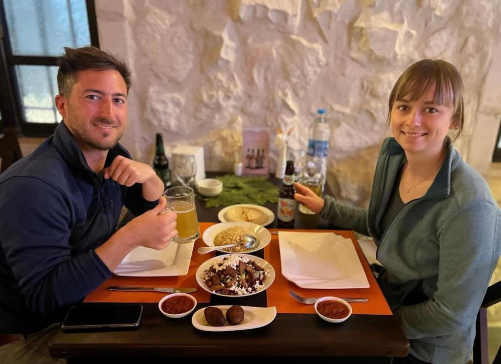 Nápoje v ubytování Mount Nebo Hotel & Restaurant Madaba City Center
