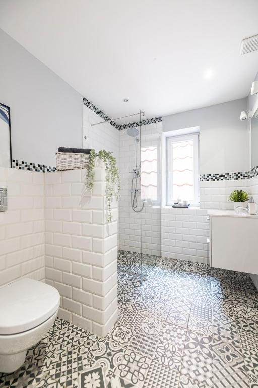 Kúpeľňa v ubytovaní Artus apartments