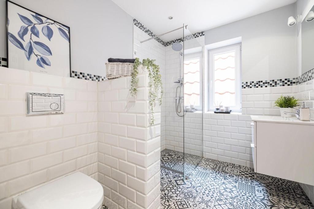 Kúpeľňa v ubytovaní Artus apartments