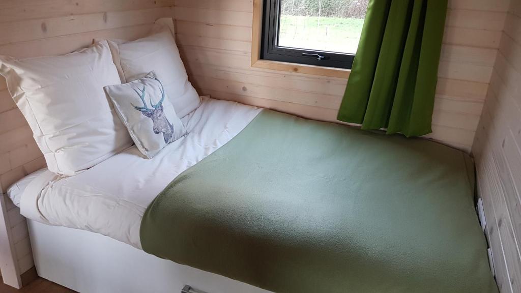 Postel nebo postele na pokoji v ubytování Le Domaine Des Anges, écolodge