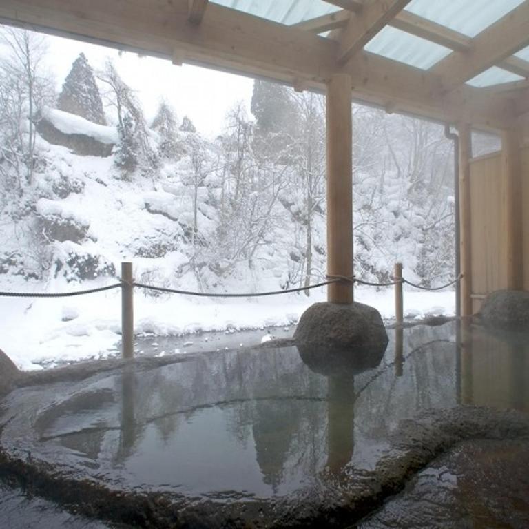Namari Onsen Kokoro No Toki Jusangatsu v zimě