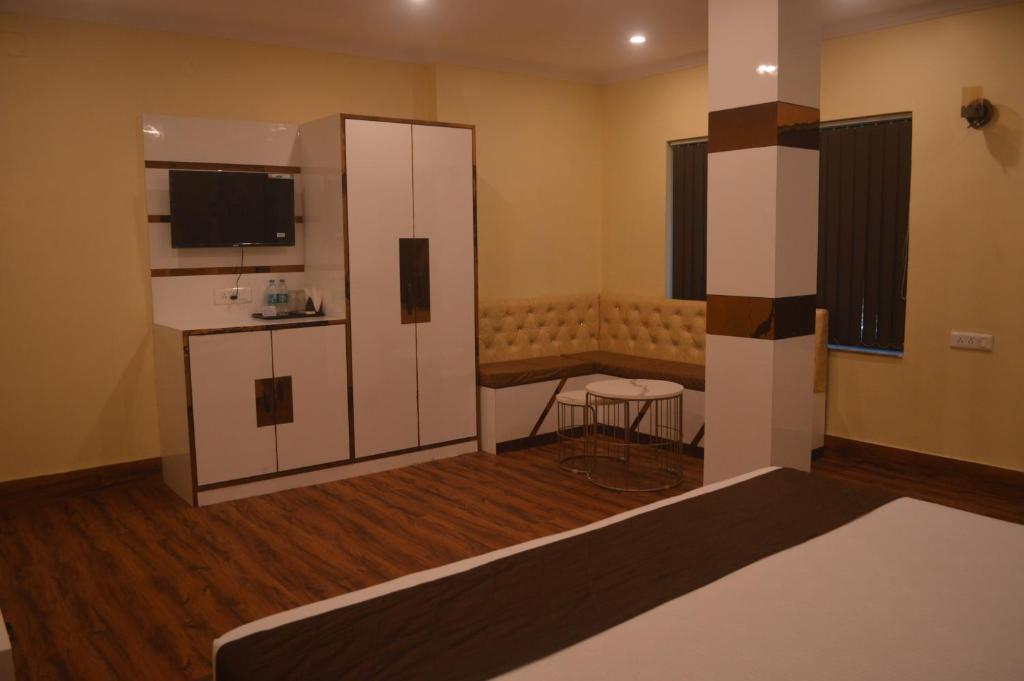 Postel nebo postele na pokoji v ubytování Hotel WB40