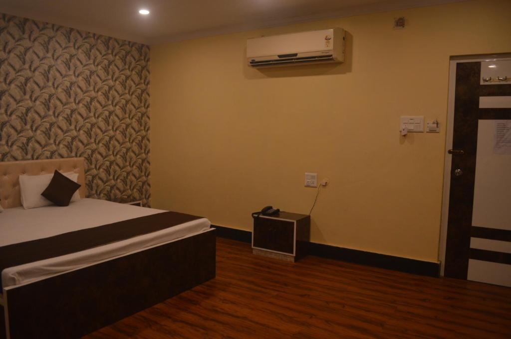 Postel nebo postele na pokoji v ubytování Hotel WB40